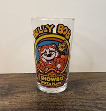 Vintage Billy Bob Showbiz Pizza 4.5” Drinking Glass picture