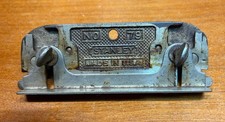 Vintage Stanley No 79 Plane Side Rabbet Type Woodworking Tool USA  picture