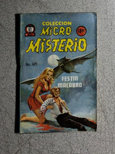 MICRO MISTERIO #623 (1979 Mexico) very small Spanish language horror comic VG+ picture