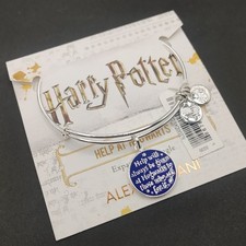 NWT ~ ALEX & ANI HARRY POTTER Help at Hogwarts Expandable Bangle CHARM Bracelet picture