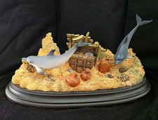 Lenox Treasures of the Deep Dolphin Sculpture 2002 - FOR PARTS / REPAIR / CRAFTS picture