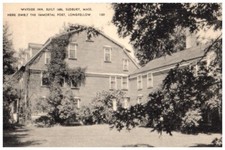 Vintage Postcard 1942 The Wayside Inn, Sudbury, Massachusetts (MA) picture