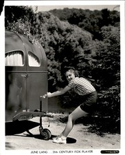 LMPE50 Original Gene Kornman Photo YOUTHFUL JUNE LANG 1936