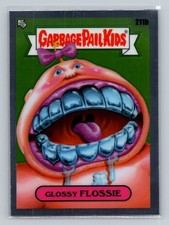 2022 Topps Chrome Garbage Pail Kids Original Series 5 #211b Glossy Flossie picture