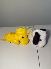 VTG 1950-1960s Authentic Peanuts Snoopy & Woodstock Bean Bag Plush picture