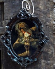Saturn Devouring his Son Christmas Tree Ornament Francisco Goya 1823 picture