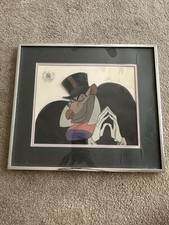 Disney The Great Mouse Detective Ratigan Original Signed Cel Painting picture