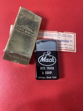 Park Avenue Mack Rice Truck Equip Billings Great Falls Lighter Unfired Vintage picture
