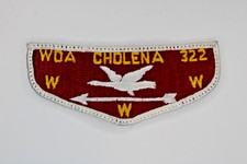 Woa Cholena 322 Pocket Flap Boy Scouts of America BSA Patch picture