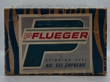 PFLUEGER No. 551 Supreme Fishing Spinning Reel EMPTY BOX picture