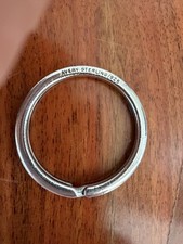 Vintage James avery sterling silver key ring picture