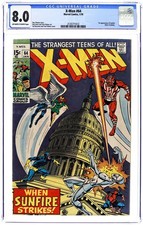 Uncanny X-Men #64 CGC 8.0 1970 2135771012 1st app. Sunfire picture