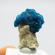 Big rosette of Cavansite on matrix  (non precious natural stone) # 4259 picture