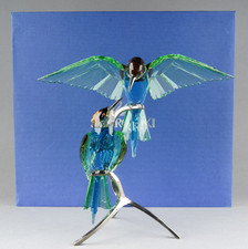 Swarovski Crystal Paradise Bee Eaters.  957128.  Perfect in box.  Silver Lake picture