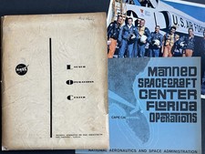 1962-1963 NASA KSC Florida Launch Operations Center Press Information Folder lot picture
