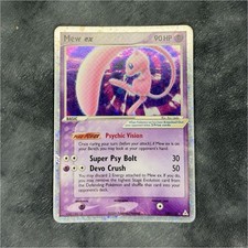 Mew ex 100/110 Ex Holon Phantoms Holo English 2006 picture