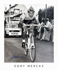 Eddy Merckx 1970 Tour De France Cycling Limited Print Vintage 1952 French Poster picture