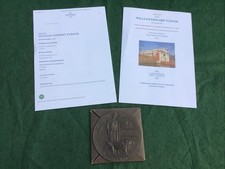 WW1 Bronze Death Penny in original Cardboard Case-Pte: William Edward Turner picture