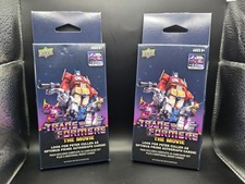 Upper Deck Transformers The Movie 40th Anniversary 2 Packs picture