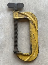 BATAVIA COLT C CLAMP N.Y. ( Yellow ) 6” Opening ( 12” total length ) Read Desc. picture