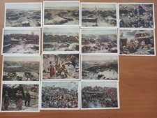 Vintage USSR Postcards 1956 Defense of Sevastopol Panorama Art Kiev 14pcs picture