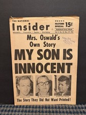 1964 The National Insider Newspaper,Lee Harvey Oswald,Ursula Andress Pic3 VRN10L picture