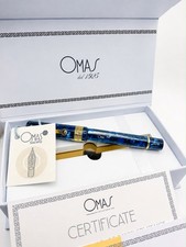 OMAS Arco BLUE Grand Paragon Chrome 14K SAMO Number 07 of 98 pens made in Italy picture