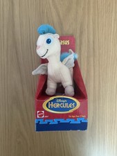 Vintage Disney Hercules Baby Pegasus Mini Plush Mattel in Original Display Box picture