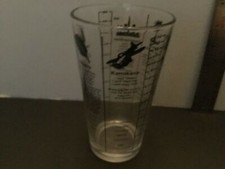 Vintage Cocktail Bar Shaker Recipe Glass Drink Mixer picture