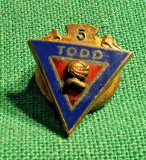 VINTAGE TODD PIONEERS 5 YEAR SERVICE Award Lapel PIN BASTION BROS ROCHESTER NY picture