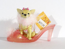 Aye Chihuahua CHIHUAHUA SLIPPER 2008 Westland Giftware Figurine #13329 picture