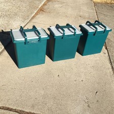 Vintage Tupperware Large Tote Carry All 3 Gallon Container #1430-Preowned picture