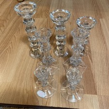 7 New Crystal Candle Holders picture