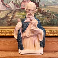Lovely Vintage Ceramic Figurine of Saint Jude Thaddeus 7x3.5x2.5