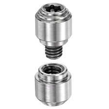 1 Set Titanium Folding Knife Thumb Studs Replacement Pocket Blade Screws Silver# picture