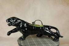 Black Panther Vintage Lamp Mid-Century Modern Planter 15