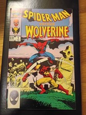 Spider-Man Vs. Wolverine #1 (Marvel Comics February 1987) picture
