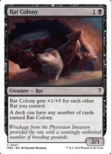Rat Colony (EX/NM) Tribal +1/+0 MTG Discount: 5+ Magic Singles picture
