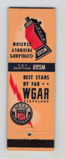 Vintage Cleveland's Friendly Station WGAR Best By Far Matchbook picture