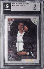 1998-99 TOPPS CHROME #135 PAUL PIERCE BGS 9 picture