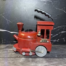 Kamenstein Train Engine Whistling Tea Kettle World Of Motion Missing Spout Cap picture