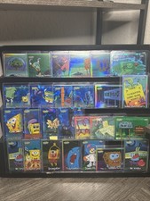 2025 TOPPS CHROME SPONGEBOB SQUAREPANTS 25TH ANNIVERSARY LOT picture