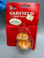 Vintage Dakin Garfield Fun Farm PVC Figure New On Card picture