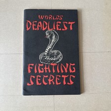WORLDS DEADLIEST FIGHTIN SECRETS 1ST PRINT COUNTE DANTE 1968 VF RARE MAIL ORDER picture