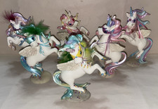 Vintage Hamilton Rainbow Dreams Fantasy Masquerade Unicorn Figurine Collection picture