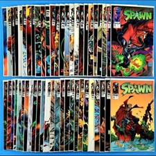 Spawn #1-50 Image (1992) #1 Error Variant McFarlane Complete Run Lot Of 50🔥 picture