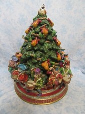 Fitz and Floyd Twelve Days of Christmas Eleven Drummers Drumming Cookie Jar Rare picture
