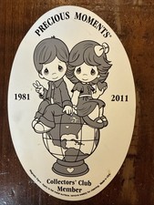 2011 Precious Moments Collectors Club Member Fridge Magnet picture