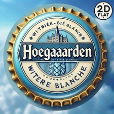 Hoegaarden White Beer Vintage Tin Metal Signs- 8