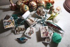 Lot of Vintage Christmas/Ornaments/Lights picture